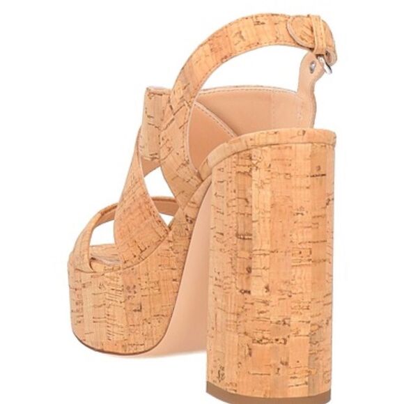 Agl Petra 120mm Open-Toe Sandals - Neutrals MWT 40/9 Brand New - Picture 4 of 5